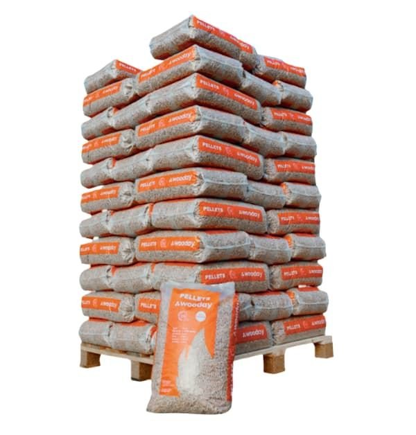 Granulé de bois – Palette 65 sacs de pellets
