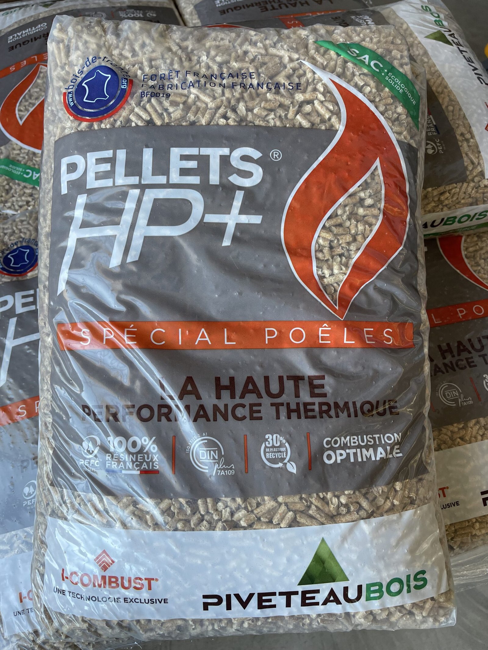 Granulés de bois en Palette PIVETEAU