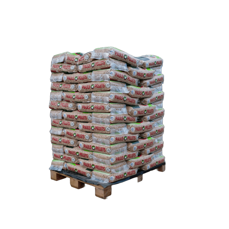 Granulés de bois PAULS Pellets – 104 sacs de 10kg